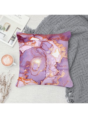 Çift Taraf Baskılı Gizli Di Özel Tasarım Süet Dokulu Kırlent Kılıfı Takımı 02