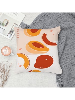 Çift Taraf Baskılı Gizli Di Özel Tasarım Süet Dokulu Kırlent Kılıfı Takımı 199