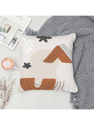 Çift Taraf Baskılı Gizli Di Özel Tasarım Süet Dokulu Kırlent Kılıfı Takımı 222