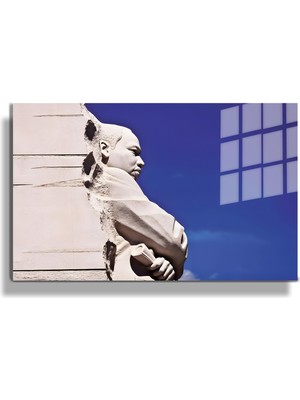 Marsilyan Şehirler ve Manzaralar, Yapay Zeka Destekli, 3D Dekoratif Baskı Yatay Cam Tablo 52