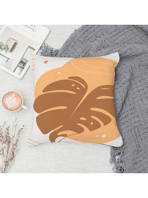 Çift Taraf Baskılı Gizli Di Özel Tasarım Süet Dokulu Kırlent Kılıfı Takımı 198