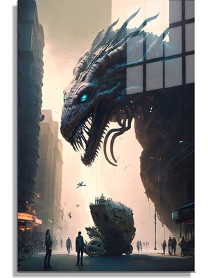 Marsilyan Space/uzay Yapay Zeka Özel Tasarım Cam Tablo Ofis, Mutfak Çocuk Odası, Salon 175