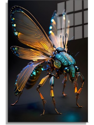 Marsilyan Space/uzay Yapay Zeka Özel Tasarım Cam Tablo Ofis, Mutfak Çocuk Odası, Salon 198