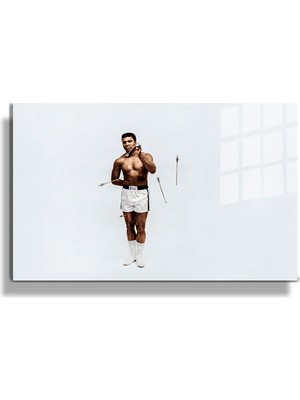 Marsilyan Ikonik Fotoğraflar,spor Fotoğraflarları Yapay Zeka Destekli, 3D Dekoratif Baskı Cam Tablo 235