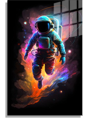 Marsilyan Space/uzay Yapay Zeka Özel Tasarım Cam Tablo Ofis, Mutfak Çocuk Odası, Salon 109