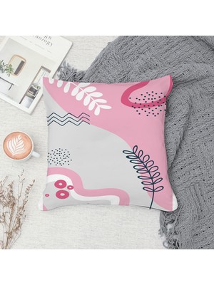 Çift Taraf Baskılı Gizli Di Özel Tasarım Süet Dokulu Kırlent Kılıfı Takımı 62