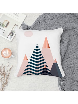 Çift Taraf Baskılı Gizli Di Özel Tasarım Süet Dokulu Kırlent Kılıfı Takımı 126