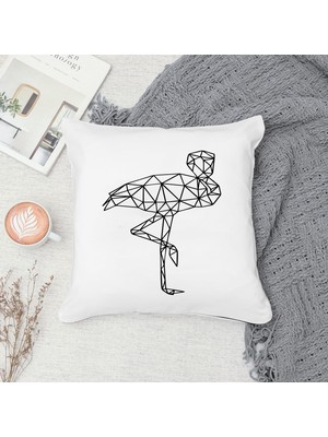 Çift Taraf Baskılı Gizli Di Özel Tasarım Süet Dokulu Kırlent Kılıfı Takımı 139