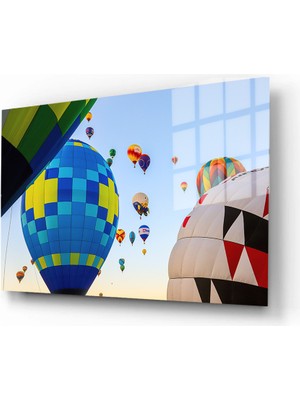 Marsilyan Doğa, Manzara 3D Dekoratif Baskı Yatay Cam Tablo 01