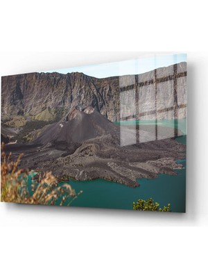 Marsilyan Doğa, Manzara 3D Dekoratif Baskı Yatay Cam Tablo 01