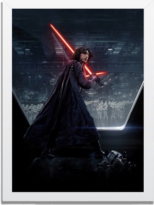 Dizi- Film Karakter ve Afişleri Mdf Plastik Çerçeveli Dekoratif Tablo 01