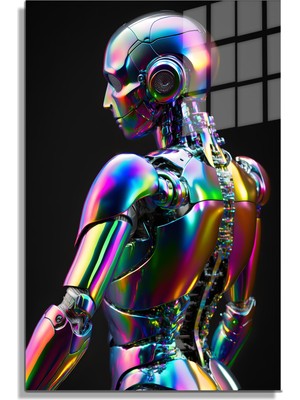 Marsilyan Space/uzay Yapay Zeka Özel Tasarım Cam Tablo Ofis, Mutfak Çocuk Odası, Salon 184