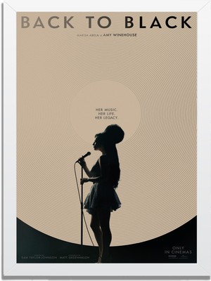 Dizi- Film Karakter ve Afişleri Mdf Plastik Çerçeveli Dekoratif Tablo 01