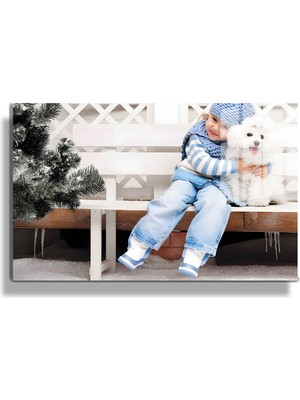 Marsilyan Eğlenceli Hayvanlar, Yapay Zeka Destekli, 3D Dekoratif Baskı Yatay Cam Tablo 153