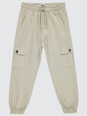 Civil Boys Erkek Çocuk Pantolon 10-13 Yaş Bej