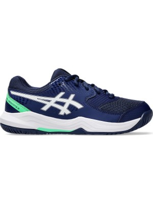 Asics Gel-Dedicate 8 Gs Büyük Unisex Çocuk Lacivert Tenis Ayakkabısı 1044A077-401