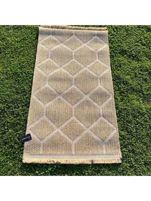 Hoom Rugs India 669 Beyaz Dokuma Jüt Kilim