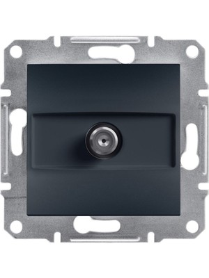 Schneider Asfora Antrasit Sat Sonlu Priz 1db