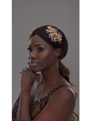 Simay Aksesuar ST839 Gelin,kına,nişan Saç Aksesuarı