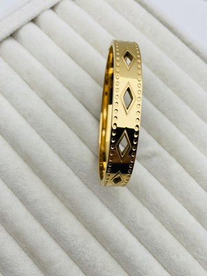 Gly Çlk Bijuteri Çelik Kelepçe (GOLD)1690