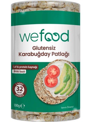 Wefood Karabuğday Patlağı 100 gr 8683347030866