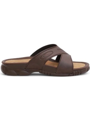 Ceyo 2133-3200 Tam Anatomik Unisex Günlük,ofis,spor,havuz.deniz ve Tüm Islak Zeminler Için Uyumlu Terlik - NKT02133-KAHVERENGI-44