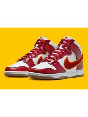 Nike Dunk High Retro University "chenille Swoosh" Erkek Sneaker DR8805-101