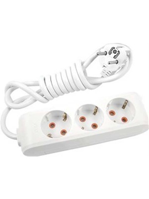 Viko Multi-Let Vm33 3lü 3mt Topraklı Kablolu (90113303)
