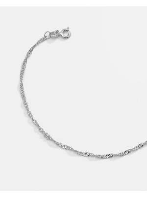 Meks Jewels Gümüş Singapur Halhal