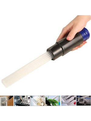 Rozia Süpürge Başlığı Pratik Süpürge Ucu Çekmece Takı Petek Ince Toz Alma Başlığı Elektrikli Süpürge Temizlik Başlığı