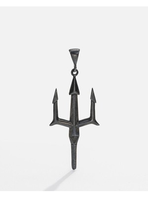 Meks Jewels Gümüş Posedion Mızrağı Kolye