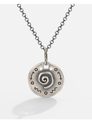 Meks Jewels Gümüş Spiral Kolye