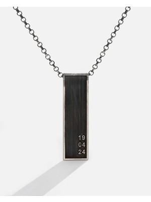 Meks Jewels Gümüş Tarihli Kolye