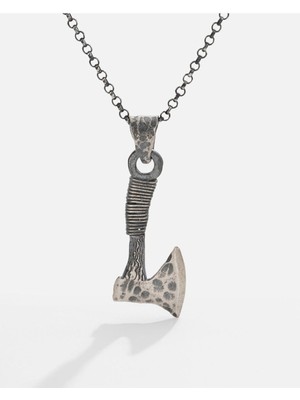 Meks Jewels Gümüş Savaş Baltası Kolye