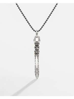 Meks Jewels Gümüş Güç Mızrağı Kolye
