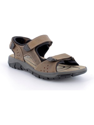 Erkek Sandalet 7645022 Igı&co Uev 76450 Nabuk Ingr.schı Fango Chiaro