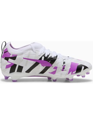 Belirtilmemiş Puma Ultra 5 Match Frvr FG/AG Jr Beyaz - Mor Erkek Çocuk Krampon 34,5 Numaralı Ayakkabı