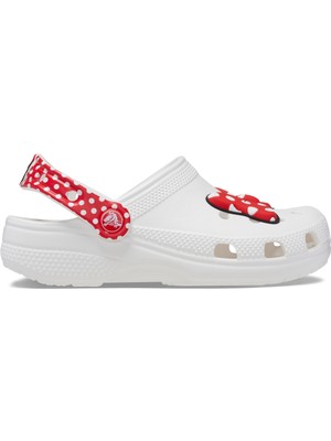 Crocs Disney Minnie Mouse Terlik Erkek Çocuklar İçin Hafif ve Konforlu Düz Topuklu