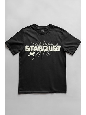 Stardust Yıldız Tozu Y2K Streetwear 90S Doksanlar Vintage Retro Baskılı Tişört Unisex T-Shirt