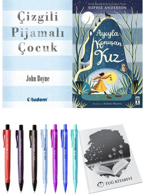 Çizgili Pijamalı Çocuk ve Ayıyla Konuşan Kız