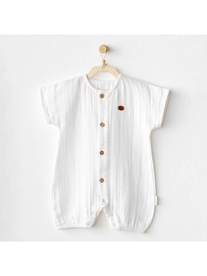 Andywawa Bebek Tulum Romper Muslin Home AC25884