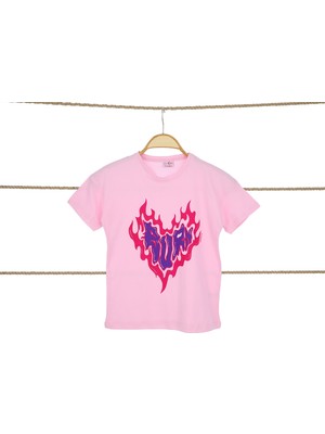 Kız Çocuk T-Shirt Baskılı