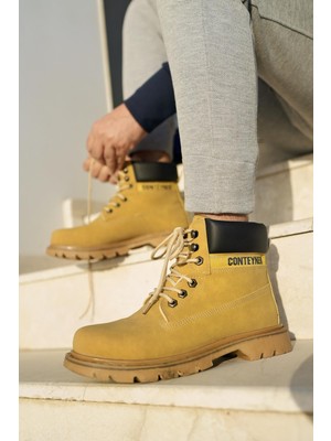 Muggo Catex  Kaymaz Taban Suya Soğuğa Dayanıklı Unisex Kışlık Bot