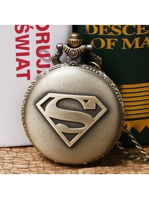 Akıllı Durak Ttt Süpermen Tasarımlı Köstekli Saat