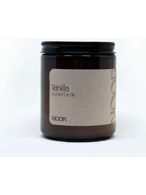 Noor Atelier Vanilya Kokulu Amber Kavonoz Mum