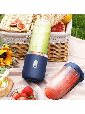 Zigver 6 Bıçakları Taşınabilir Sıkacağı Küçük Elektrikli Meyve Otomatik Smoothie Blenderı Mutfak Robotu