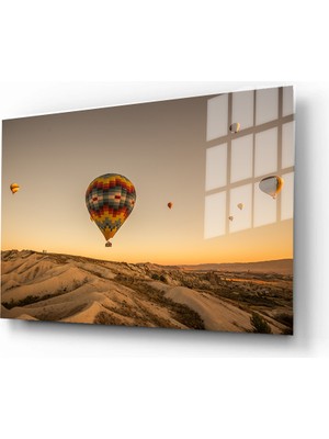 Marsilyan Dekoratif Doğa, Manzara Cam Tablolar, 3D Dekoratif Baskı 47