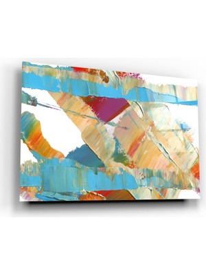 Marsilyan Soyut Desenler Cam Tablo | Hediyelik, Dekoratif, Ofis, Mutfak