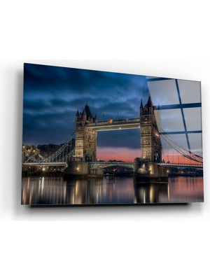 Marsilyan Köprü Cam Tablo | Hediyelik, Dekoratif, Ofis, Mutfak