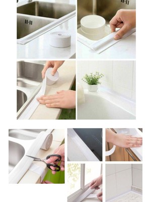 Su Sızdırmaz Bant Lavabo Küvet Kenar Bandı (3.2m) (4987)